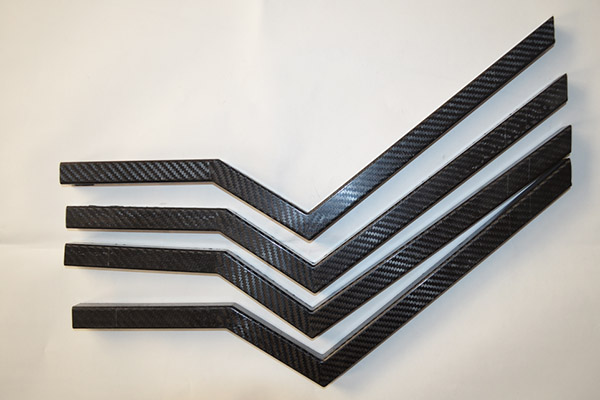 碳纤维弯折型方管